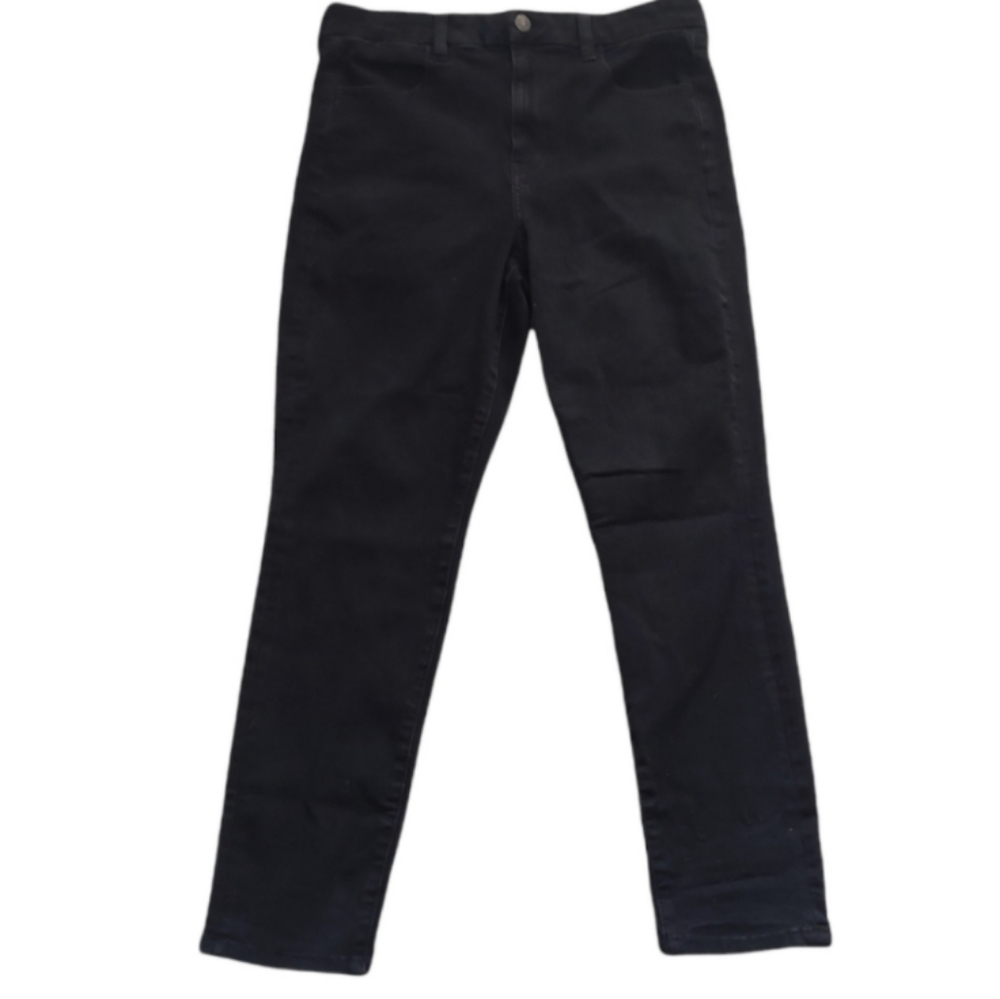AEO Curvy Super High-waist Black Jegging